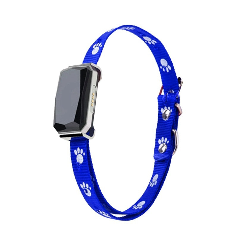 Smart GPS Pet Tracker Collar - Real-Time Location + Activity Monitor
